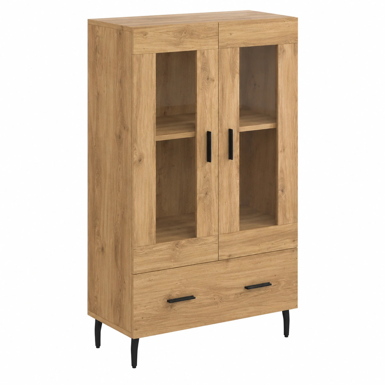 Aparador Artesanal de Roble 69,5 x 31 x 115 cm Madera Contrachapada