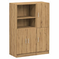Conjunto de Muebles de Cocina Modernos de Madera de Roble