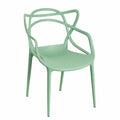 Silla de Comedor Korme en Color Celadón - Diseño Moderno
