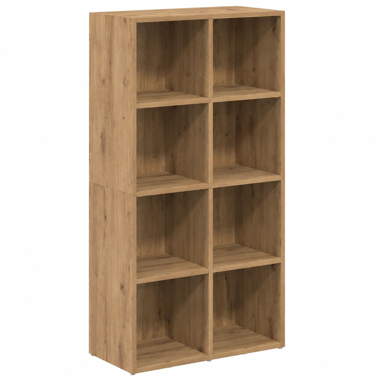 Estantería de Roble Artisan 66x30x130 cm Librería con Almacenamiento