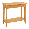 Consola de Roble Tradicional de Madera Maciza, 75x75x35 cm
