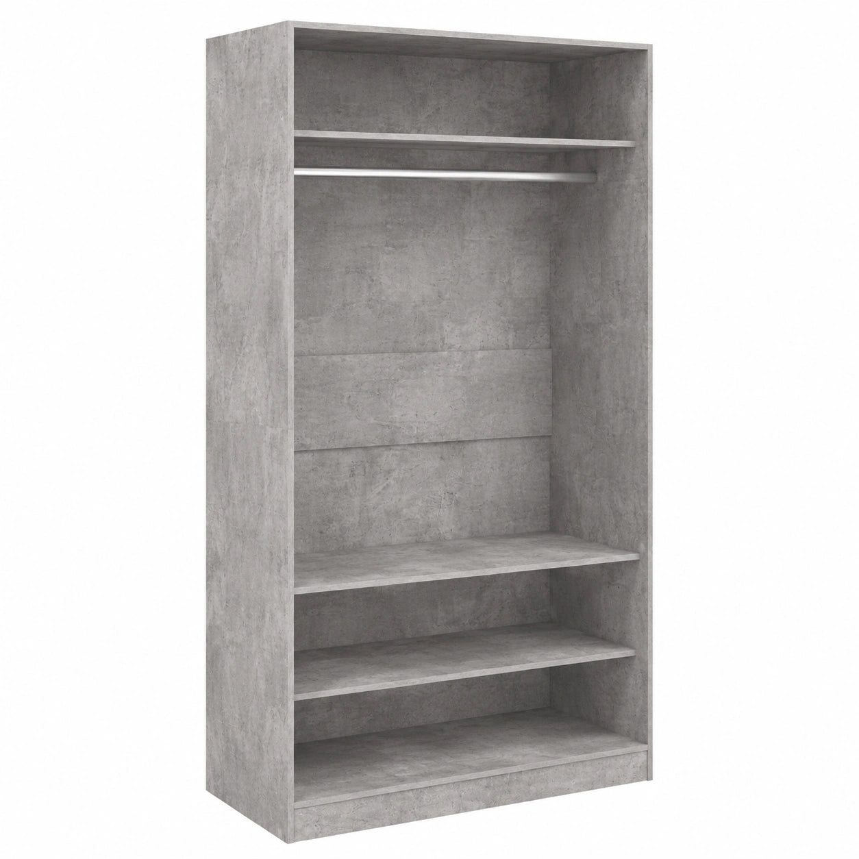 Armario de Almacenamiento Elegante Gris para Ropa y Accesorios 100x50x200 cm